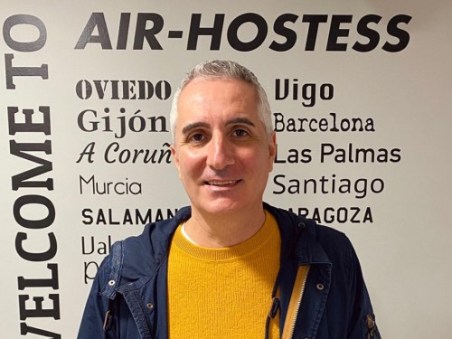 Iván, ex alumno de Air-Hostess realiza el vuelo comercial más largo de la historia de Air Europa.