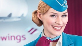 Oferta de empleo en Eurowings para tripulantes de cabina de pasajeros en Praga