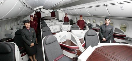 Auxiliar de vuelo en Qatar