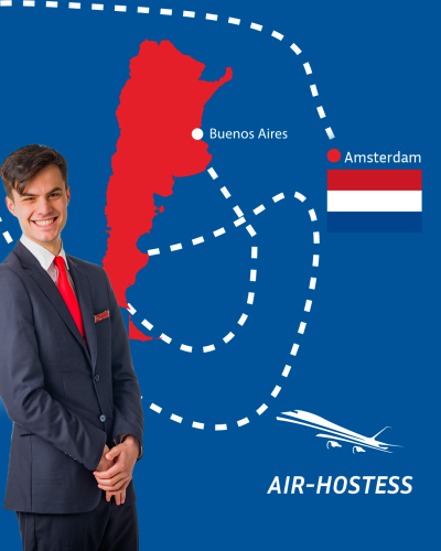 De Buenos Aires a Amsterdam pasando por Air-Hostess