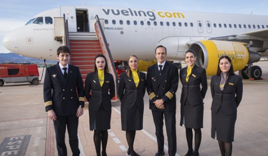 Vueling busca nuevos tripulantes de cabina en el Prat de Llobregat