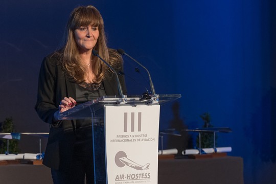 Entrevistamos a Montserrat Peláez creadora de los Premios Air Hostess Internacionales de Aviación 