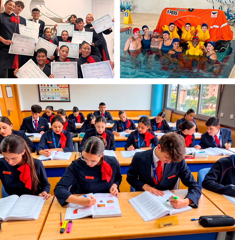 Curso de Azafatas de Vuelo Santander